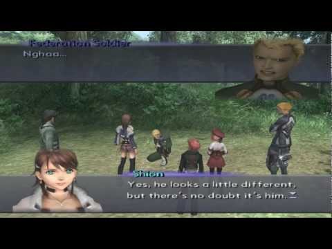 Xenosaga III HD Cutscene 109 - Luis Virgil (Miltia Forest) - JAPANESE - REGULAR MODE