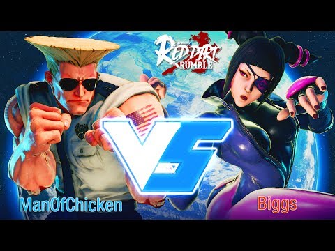Dirt Rumble! #1 Street Fighter V - WINNERS FINALS - ManOfChicken (Guile) vs. Biggs (Juri)