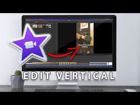 How To Edit Vertical Video on iMovie Mac