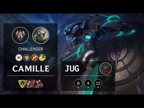 Camille Jungle vs Graves - KR Challenger Patch 10.25b