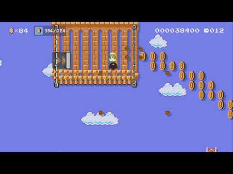 Auto Mario [Don't Move] by Skypo - Super Mario Maker 2 - No Commentary 1bv