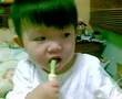 Chloe Brushes Her Teeth
