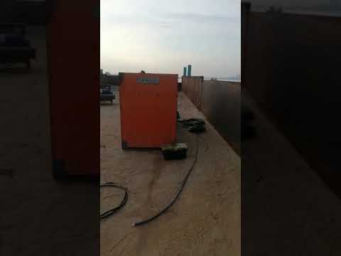 Begin supply genset rental on the Barge for tugs boat maintenance works at Kg Acheh Lumut