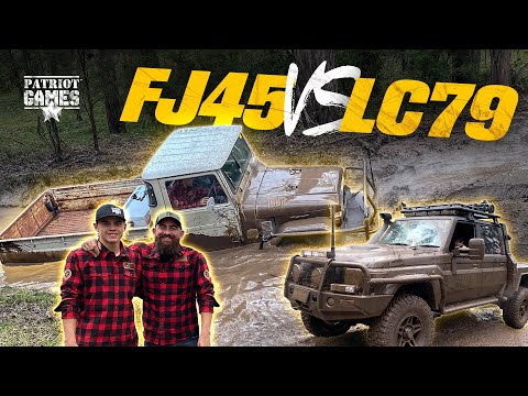 FJ45 VS LC79 - The ULTIMATE Landcruiser Battle