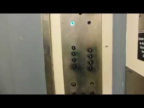 Vintage 1940 Otis Traction Elevator @ University of Rochester Medical Center
