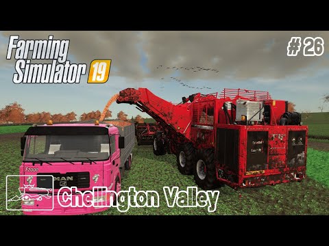 Station Manure Removal & Carrot Storage | Chellington Valley Seasons # 26 | FS19 TimeLapse