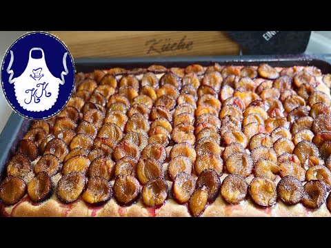 Klassischer Pflaumenkuchen vom Blech: Saftig, Fruchtig & Super Einfach