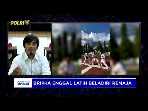 LIVE - BRIPKA ENGGAL PRASETYO AKTIF MELATIH KARATE