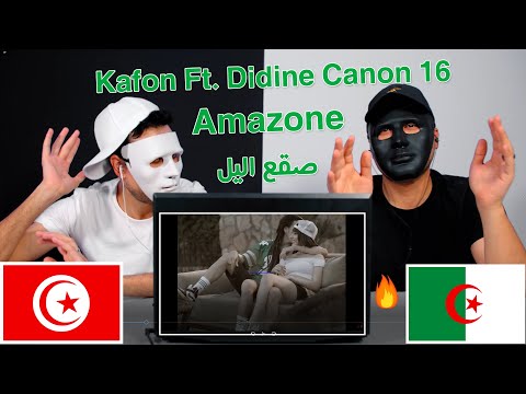 Kafon Ft. Didine Canon 16 - Amazone / Egyptian Reaction صقع الليل 🇹🇳 🇩🇿
