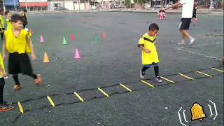 Mais um treino de futebol