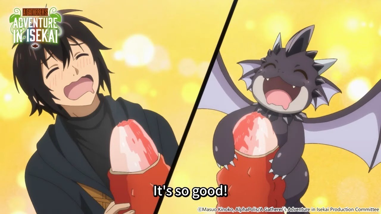 Crabs are delicious! 《A Gatherer's Adventure in Isekai》 Anime Highlight