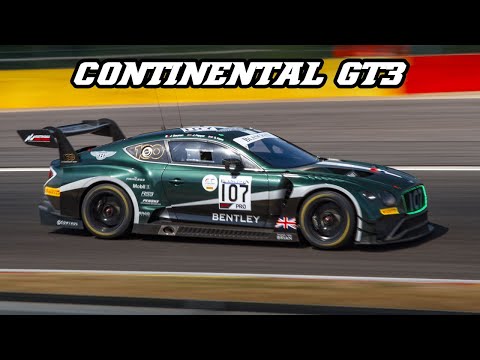 5x Bentley Continental GT3 at 24h of Spa 2019
