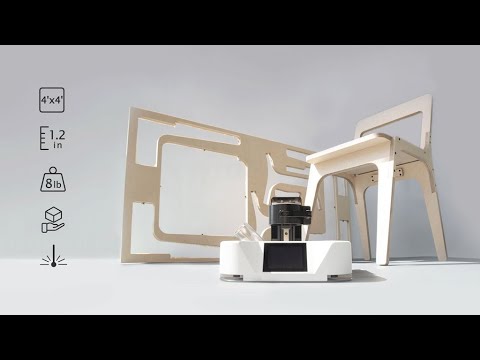 A Kickstarter Project We Love: Cubiio X: Portable Cnc Robot For Makers