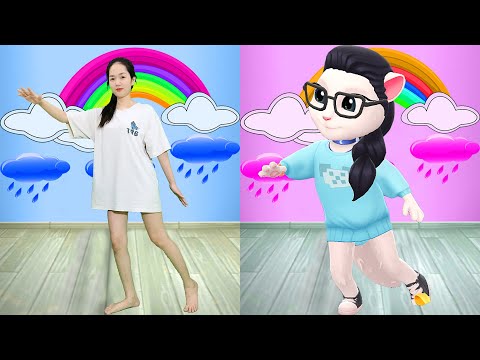 Imitate Angela Super cute - My Talking Angela 2 In Real Life