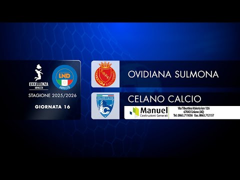 Abruzzo Excellence | Matchday 16: Ovidiana Sulmona - Celano (1-0)