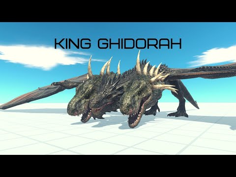 10000 Subscribers Special! King Ghidorah Vs 3x Every Unit ARBS | Animal Revolt Battle Simulator