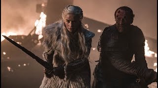 Игра престолов 8 сезон 3 серия Битва на стене Отрывок (Русские трейлеры)