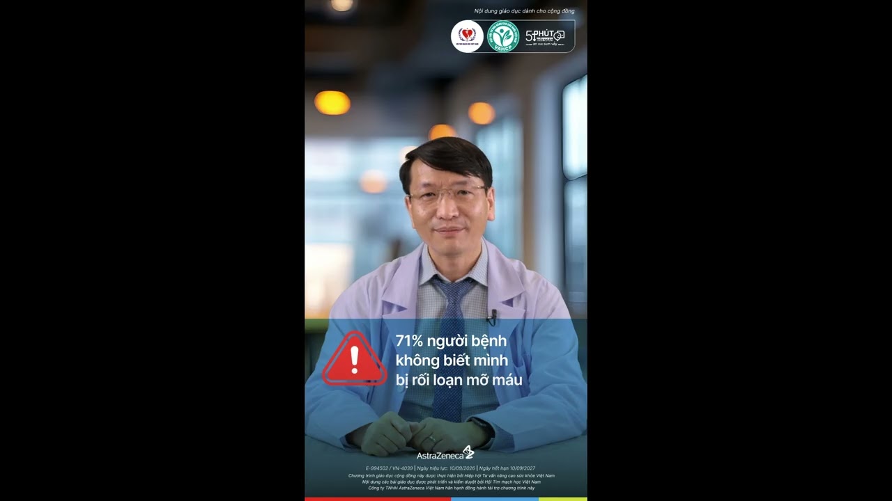 Người gầy, trông khỏe mạnh có thể bị rối loạn mỡ máu không?