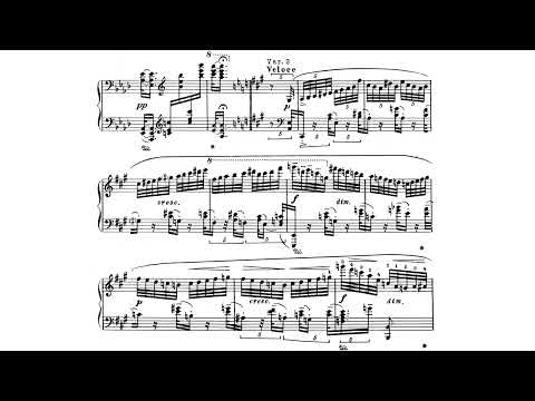 [Anatoly Alexandrov] Piano Sonata No.5 in G-Sharp Minor Op.22 (Score-Video)