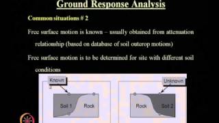 Mod-08 Lec-31 Site Response Analysis