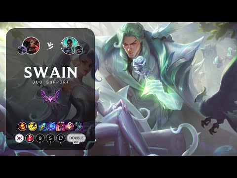 Swain Support vs Karma - KR Master Patch 12.21