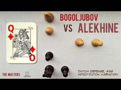 Alekhine’s Immortal Triple Queen Sacrifice ⎸Bogoljubov vs Alekhine, Hastings 1922.
