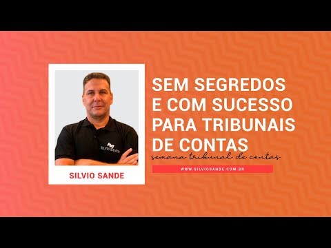 [MARATONA TCU] Sem Segredos e com Sucesso para Tribunais de Contas