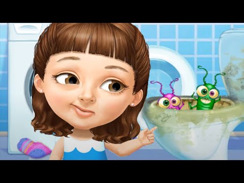 Fun Care Kids Game - Sweet Baby Girl Cleanup 5 - Messy House Makeover - YouTube