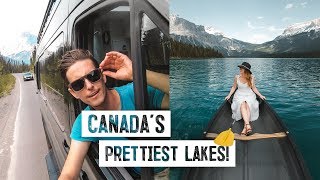 Final ROAD TRIP DAY! - Lake Louise & Emerald, CANADA'S PRETTIEST LAKES! (Banff National Park)