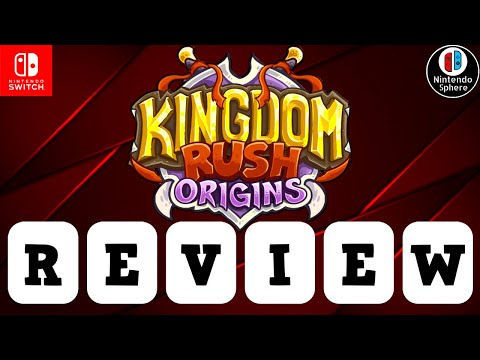 Kingdom Rush Origins REVIEW Nintendo Switch GAMEPLAY | IOS Android Mobile | PC Steam Impressions