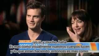 Entrevista detras de camaras de Cincuenta Sombras de Grey Today Show - Subtitulado