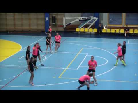 mecz ligowy kat  Młodziczka r 2002 MTS Żory   MKS Start Michałkowice 28 11 2016 2pol