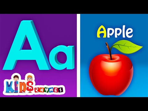 Phonics Song with TWO Words A For Angel B For Ball | ABC Song Animation Kids Education Fun