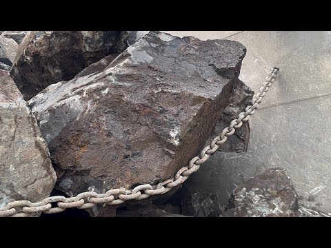 BIG ROCK 🪨 Crusher Machine - FULL Powerfull Process A Giant in Action-Big Rock Crushing#asmrvideo 