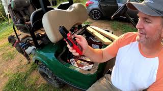 Check the Amp Draw Before Converting to Lithium Golf Cart