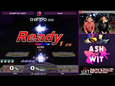 Gem (Marth) vs Captain Faceroll (Sheik) - ASH@WIT #41 Melee Bracket