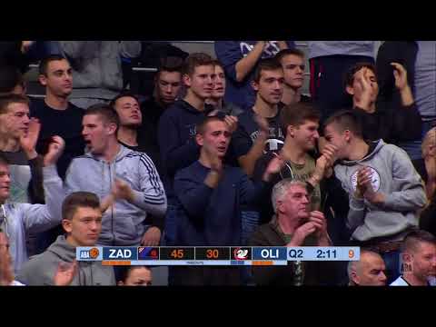 ABA Liga 2017/18 highlights, Round 11: Zadar - Petrol Olimpija (8.12.2017)