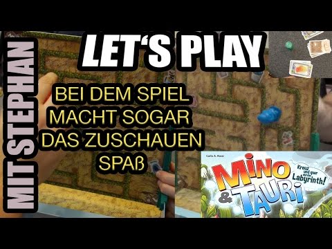 Mino & Tauri - Kreuz & quer durchs Labyrinth!: Lustiges Let's Play mit Stephan - schaut es euch an!