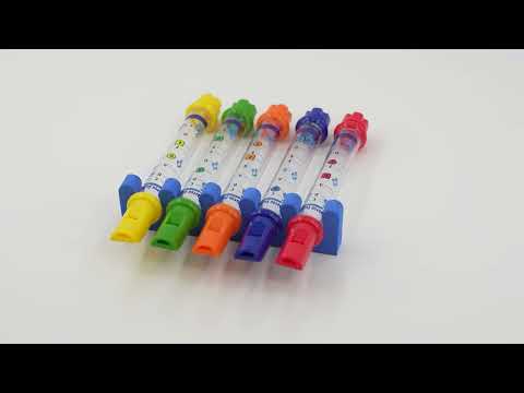 Water Flutes Music Bathroom Toy,Bath Toys for for Kid, Bathtub T 並行輸入品 Set of 5 Water Bath Flute Set Inculdes Music Sheets Bath Water