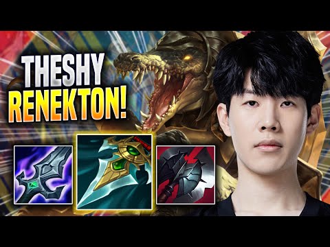 THESHY DESTROYING WITH RENEKTON! - WBG TheShy Plays Renekton TOP vs Aurelion Sol! | Season 2023