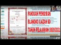 PANDUAN PENGISIAN BLANGKO IJAZAH SD TAHUN PELAJARAN 2020 2021