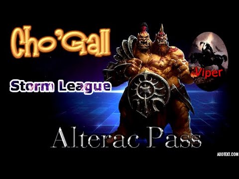 Heroes of the Storm | Cho'Gall | Alterac Pass | Storm League | HotS Gameplay
