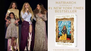 FOUR GENERATIONS: Tina Knowles Honored As “Matriarch” Hits #1 on NYT Bestseller List!