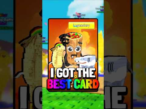 I got one of the BEST CARDS in Plants Vs Brainrots #roblox #robloxfyp #plantsvsbrainrots