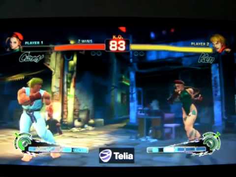 SM Kval Göteborg 2012 @ Bio Roy - Vic (Cammy) vs. Yakuza (Sagat, Ken)