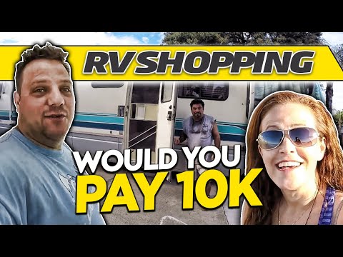 Would You Pay 10K For This Class A Motorhome? RV Shopping Again.