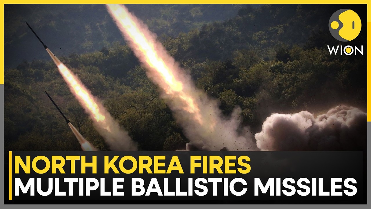 Japan on High Alert After North Korea Fires Multiple Ballistic Missiles | WION