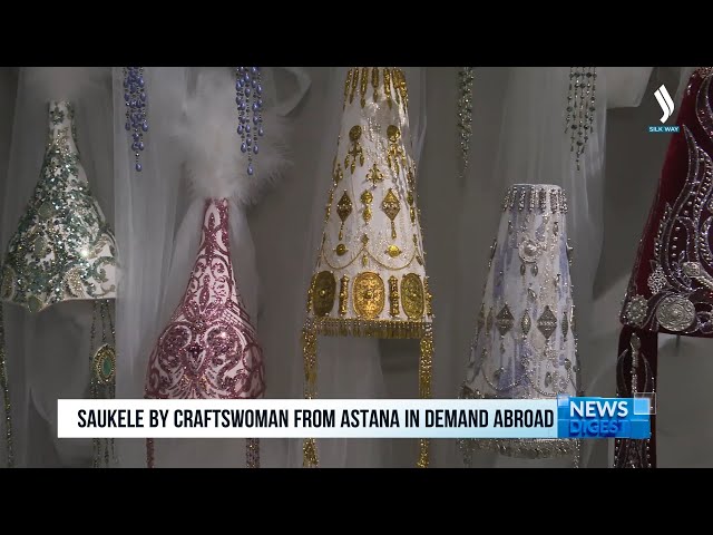 Астаналық шебер заманауи сәукелелер  жасайды