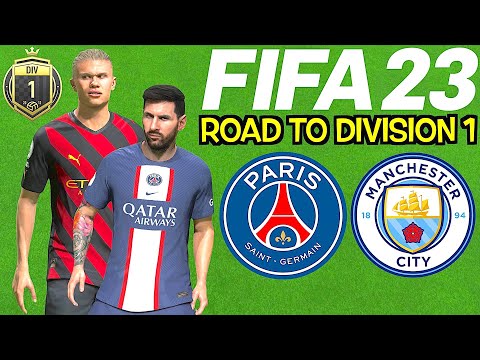 FIFA 23 Online Seasons #77 - Road To Division 1 - PSG vs Man City