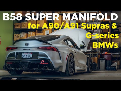 More Horsepower and Improved Cooling. Supra / BMW CSF Charge-Air Cooler Manifold Test